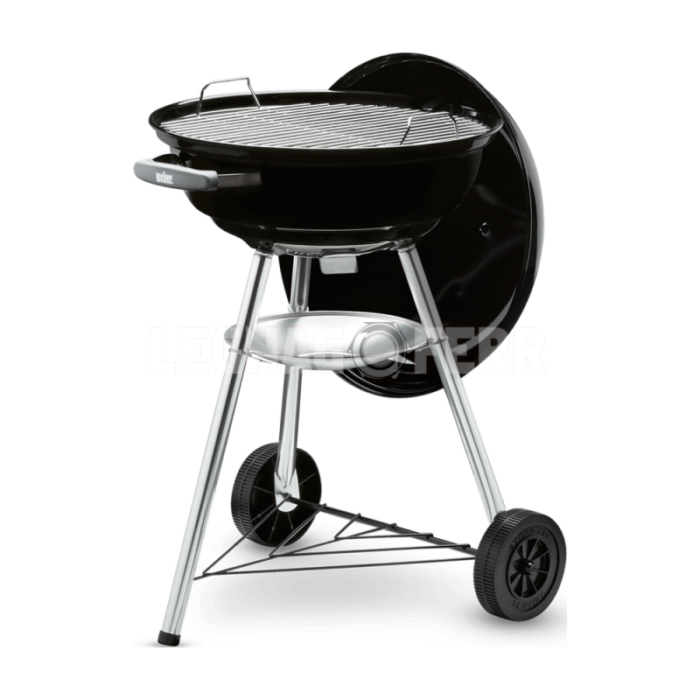Barbecue a Carbone Weber Compact Kettle Charcoal Grill 47 Cm Nero 1221004 2 legnagoferr