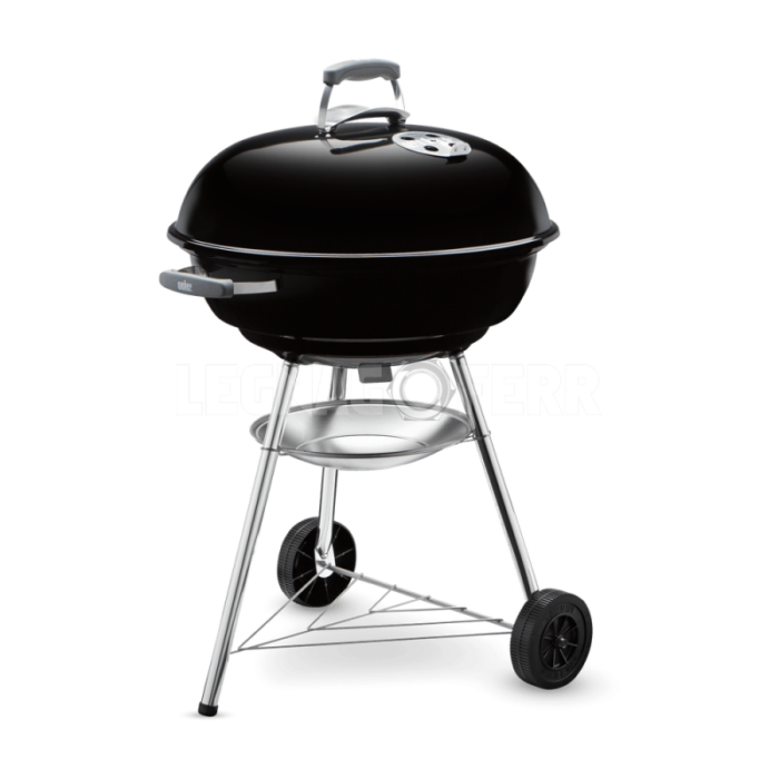 Barbecue a Carbone Weber Compact Kettle Charcoal Grill 57 Cm Nero 1321004