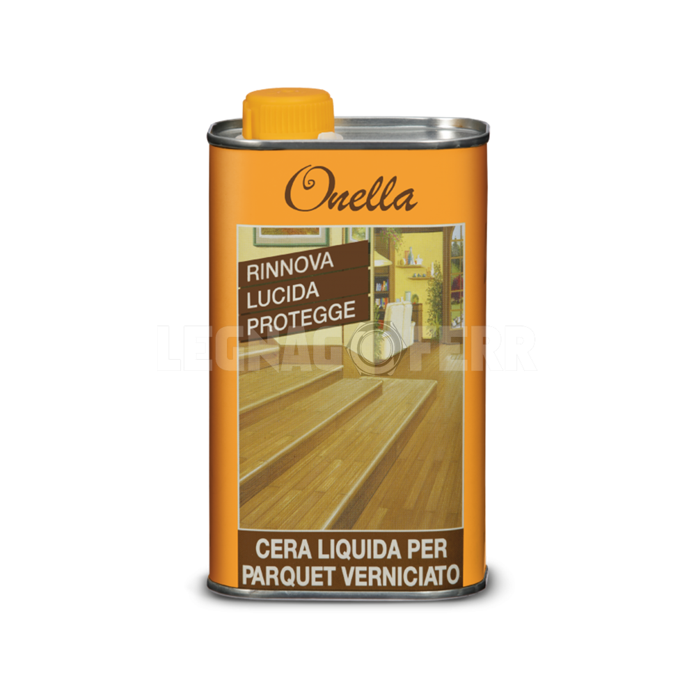 Onella Cera Liquida per Parquet Verniciato Veleca 500 ml