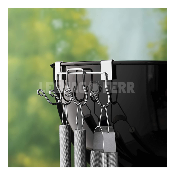 Gancio Portautensili per Barbecue 4 Utensili Weber 7401 - immagine 2