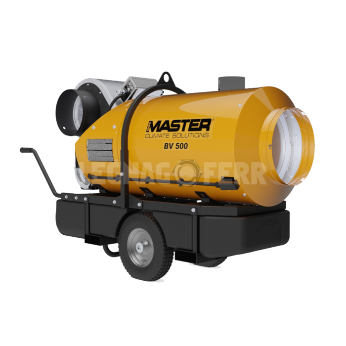 Master BV 500CR Generatore di Aria Calda 5000 m3/h Riscaldamento Indiretto a Gasolio Diesel 