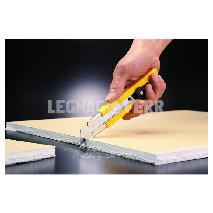 Cutter Taglierino L-1 o H-1 Con Cursore Multiuso Ergonomico - OLFA - immagine 2