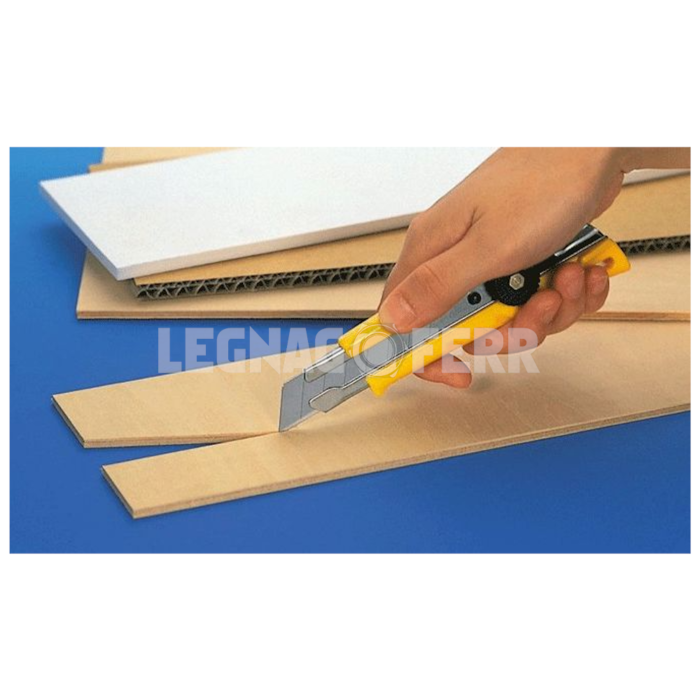 Cutter Taglierino L-1 o H-1 Con Cursore Multiuso Ergonomico - OLFA - immagine 5
