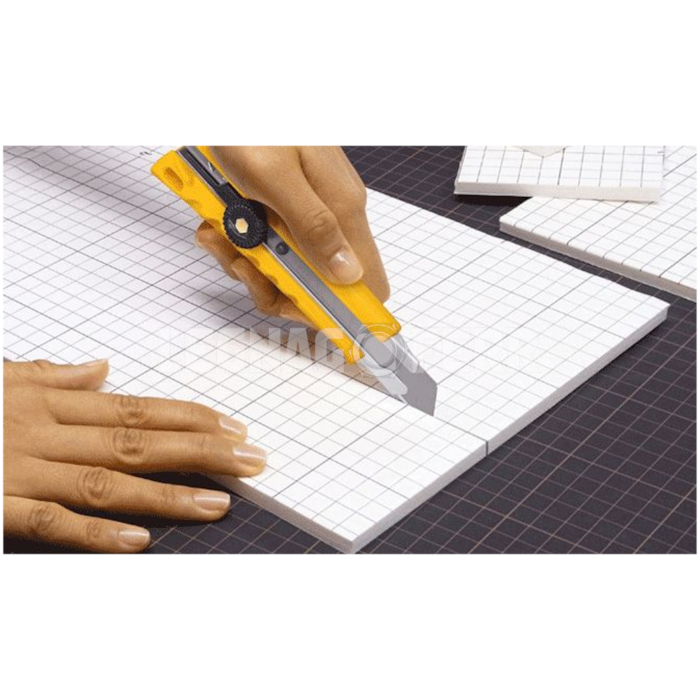 Cutter Taglierino L-1 o H-1 Con Cursore Multiuso Ergonomico - OLFA - immagine 6