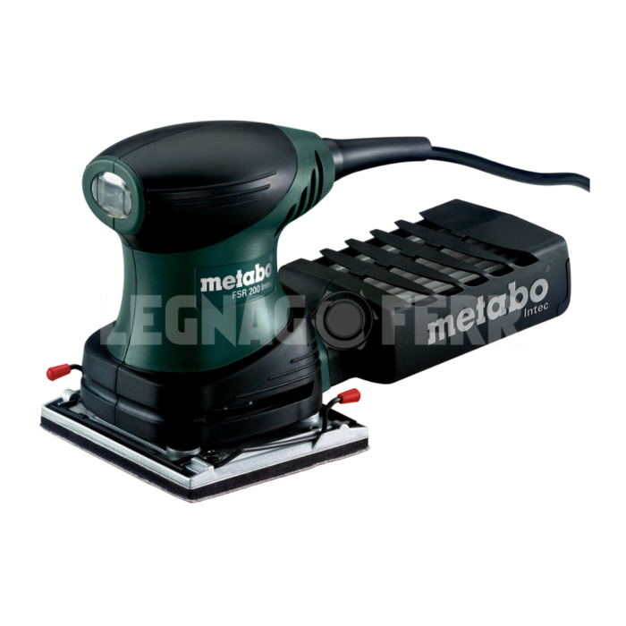 Metabo FSR 200 INTEC Levigatrice Orbitale Piastra 114x102 mm 200 W  legnagoferr