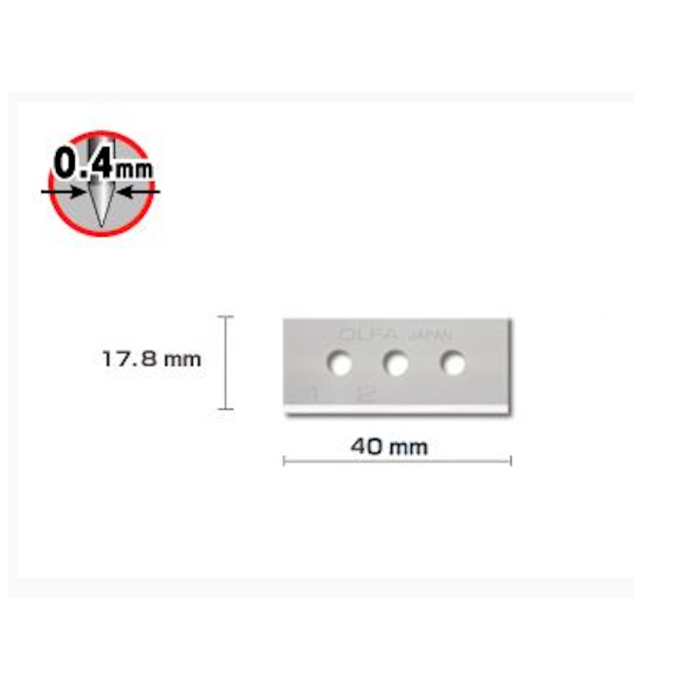 Lame di Ricambio per Cutter SK-10 - OLFA - immagine 3