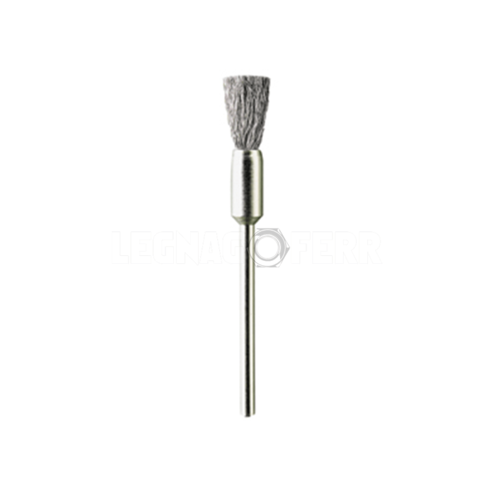 PG Mini M4005 Spazzola in Acciaio 5 mm a Pennello legnagoferr