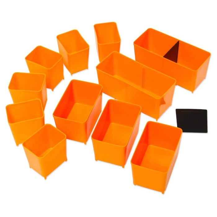 Cassetta Valigetta Cassettiera in Plastica Resistente Porta Minuteria - ArtPlast 3710 - immagine 3