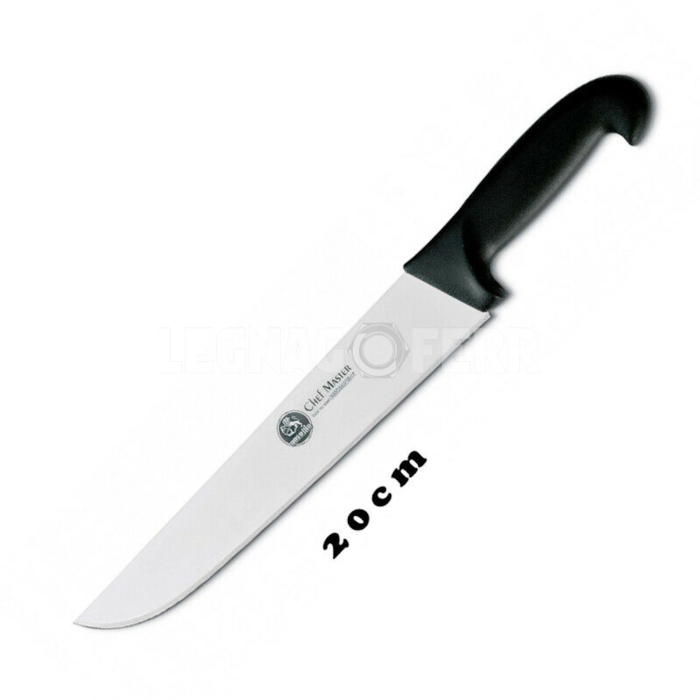 Ausonia Coltello da Cucina Lama 20 cm Acciaio Inox Macellaio Professionale - 67403