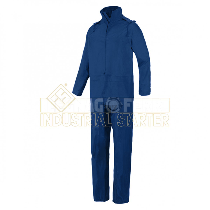 Completo Giacca Pantalone Impermeabile Poliestere ISSA 01700 - immagine 3