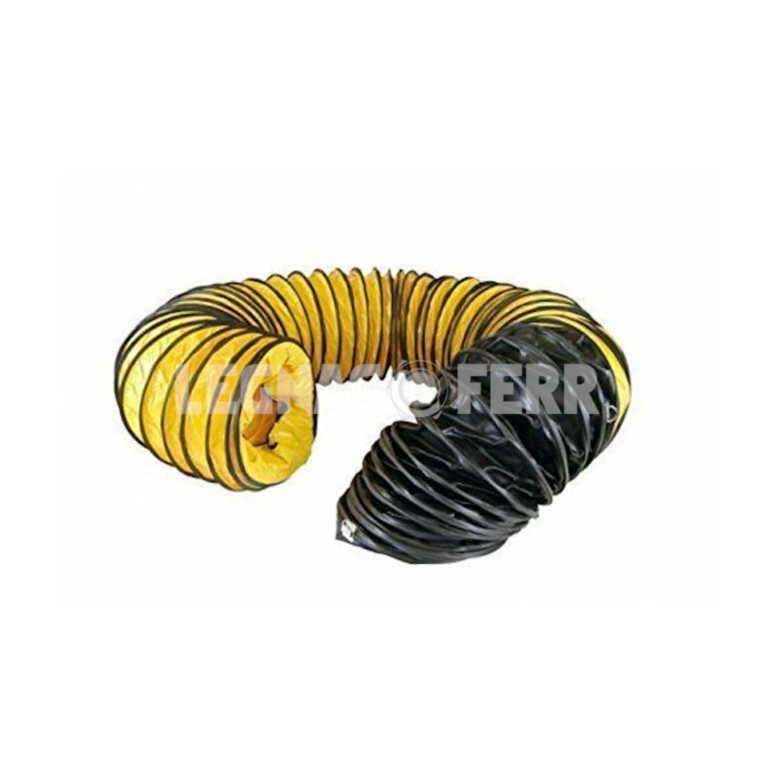 Master Tubo Flessibile Giallo Nero in PVC Lunghezza 7,6 Mt per BL 4800 / BL 6800 / BL 8800