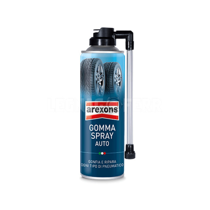 Gomma Spray Auto 400 ml Gonfia e Ripara Arexons 8470 legnagoferr