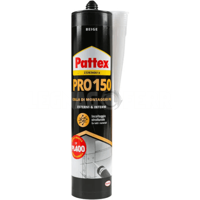 Pattex PL400 Express Silicone a Presa Immediata 400 kgm2 legnagoferr