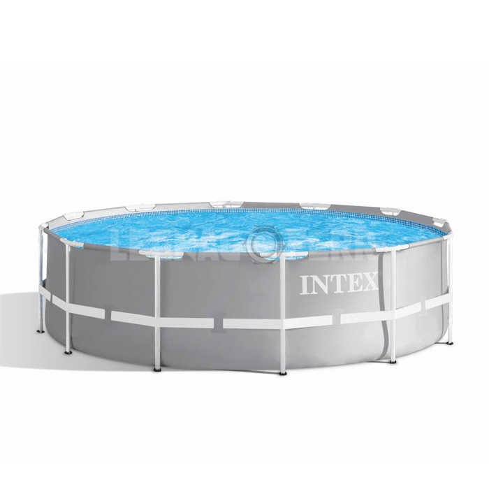 Intex 26716 piscina 366-grigia-rotonda-intex-26716