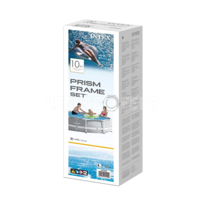 Intex 26700 Piscina 305 x 76 cm Fuoriterra Rotonda Prisma Frame - immagine 2