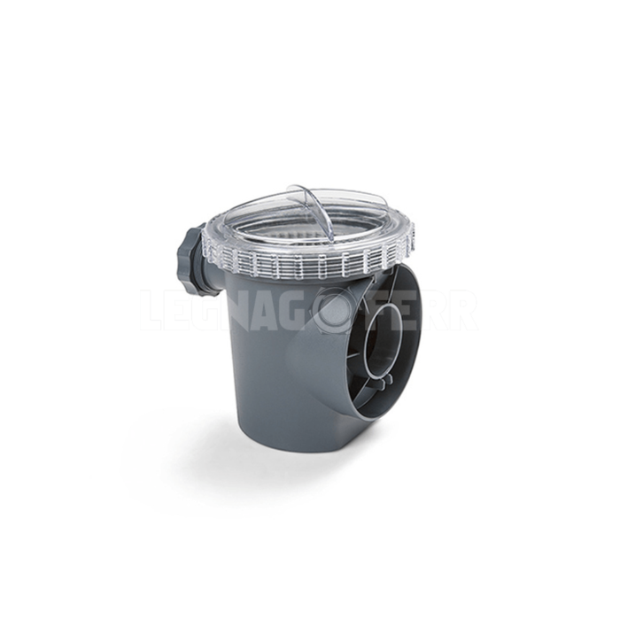 intex 11371 pre filtro pompa sabbia cilindro grigio con ghiera di chiusura per 10.000 litri