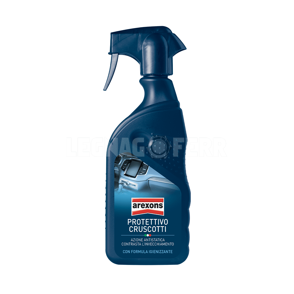 Protettivo Cruscotti Spray 400 ml con Azione Igienizzante Arexons 8312 1 Arexons 8312 Protettivo Cruscotti Spray 400 ml con Azione Igienizzante legnagoferr