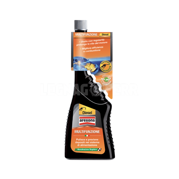 Pulitore Completo Diesel Multifunzione Additivo 250 ml Arexons 9652 legnagoferr