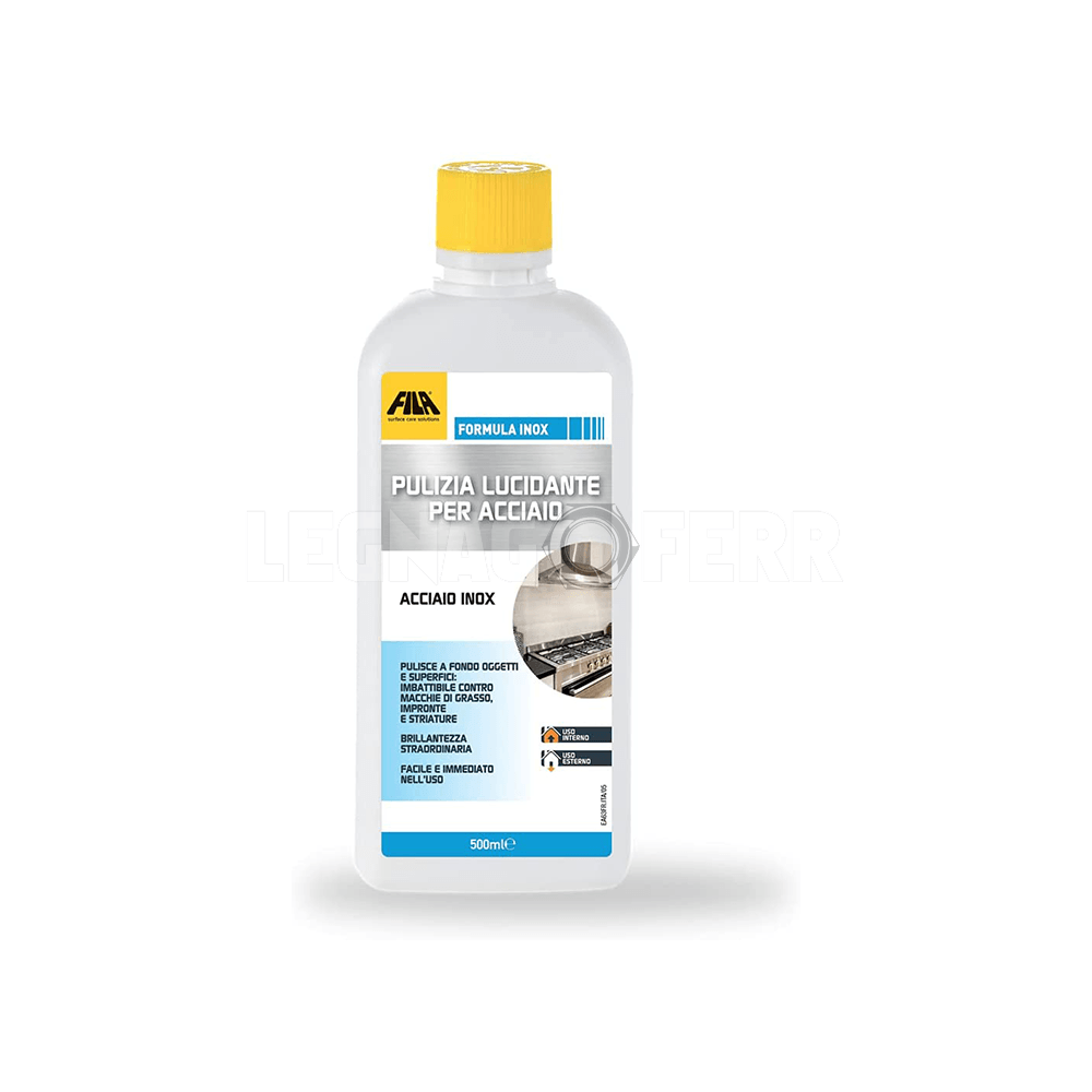 Pulizia Lucidante per Acciaio Inox 500 ml Formula Inox Fila 1 Fila Formula Inox Pulizia Lucidante per Acciaio Inox 500 ml legnagoferr
