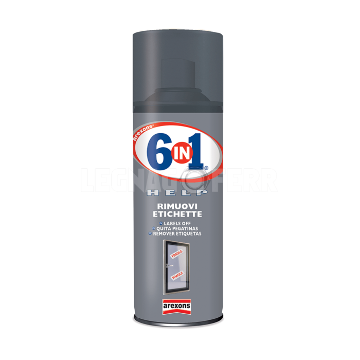 Rimuovi Etichette Spray 6in1 Help 200 ml Arexons 4235 legnagoferr