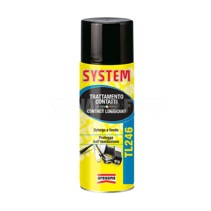 Trattamento Contatti Spray 400 ml Detergente System Arexons Tl246 4246 legnagoferr