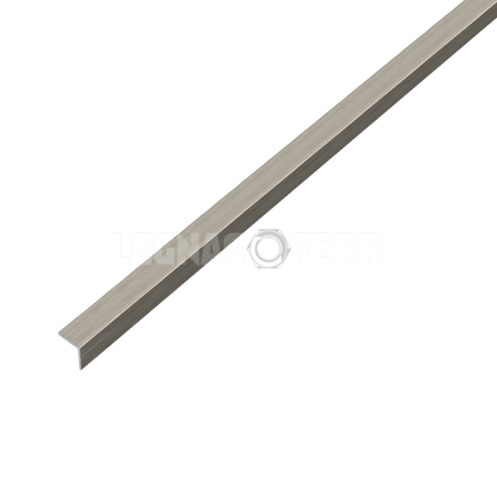 Profilo in Alluminio 2 Metri Argento Grigio - immagine 2