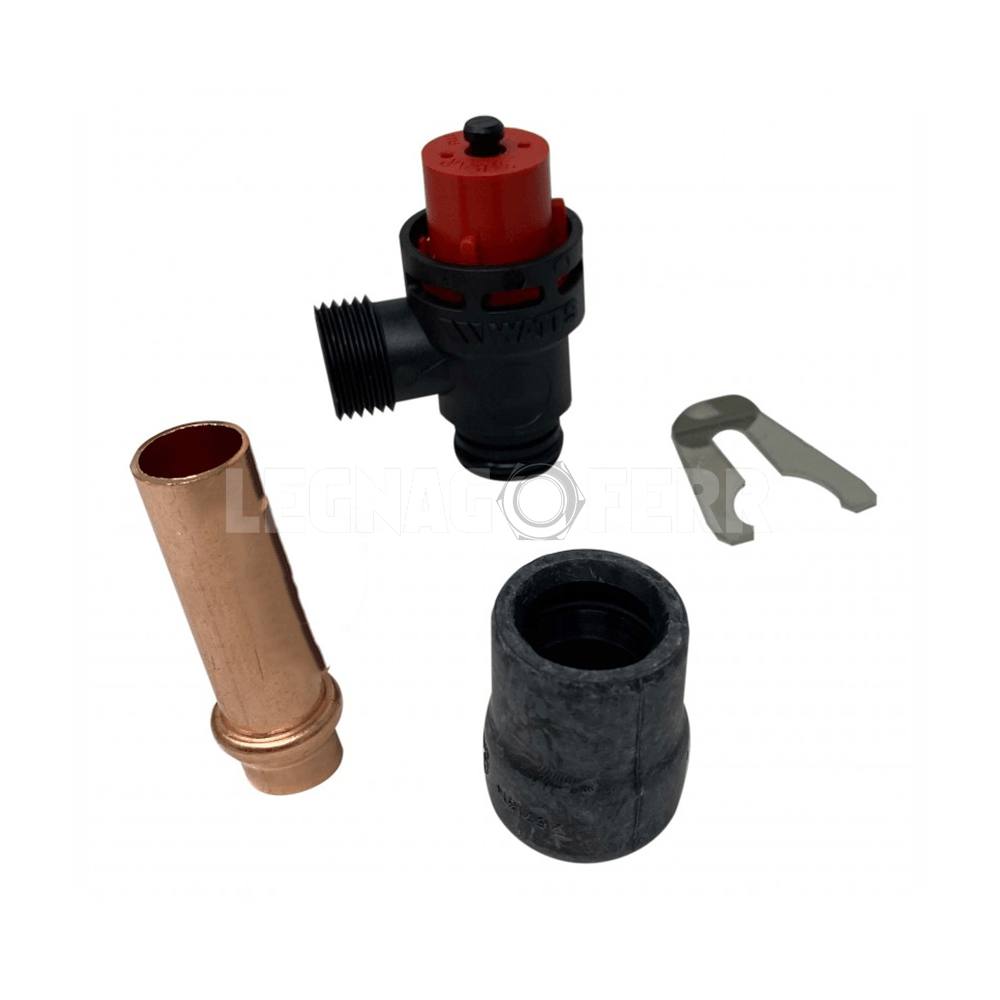 Valvola Sicurezza 3 Bar per Caldaia Baxi Ricambi 7219218 1 Baxi 7219218 Valvola Sicurezza 3 Bar per Caldaia Ricambi