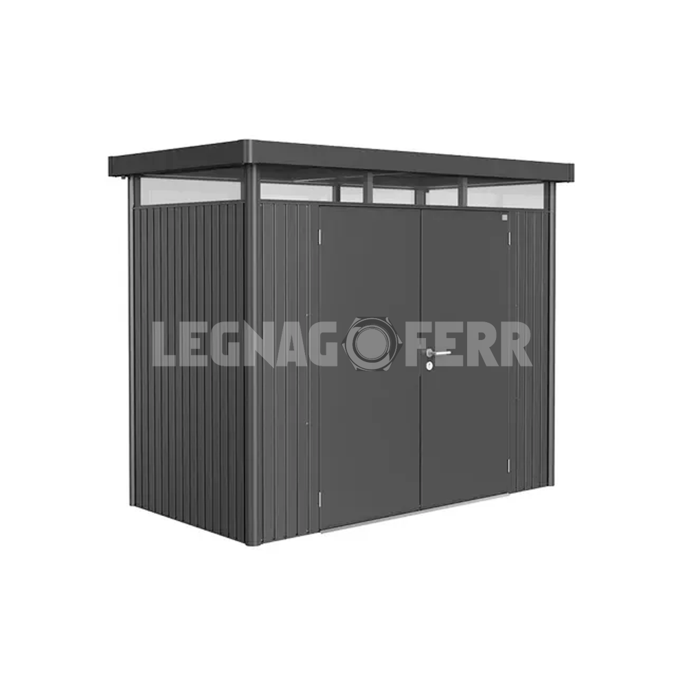 Casetta Porta Attrezzi Biohort HighLine H1 275x155x222 cm Porta Doppia 3 casetta biohort highline legnagoferr2
