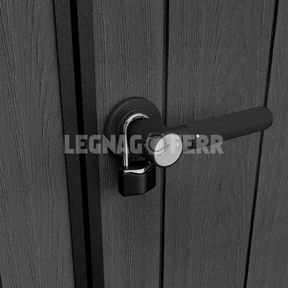 Keter Artisan 9x7 Casetta da Giardino Grigio 277x218x226 cm 9 keter artisan 9x7 legnagoferr7
