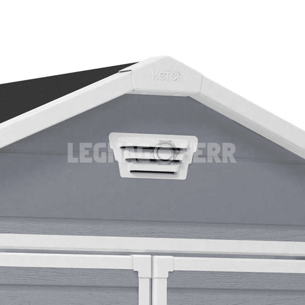 Keter Manor 6x5 Casetta da Giardino Grigio 185x152x226 cm 10 keter manor 6x5 legnagoferr9