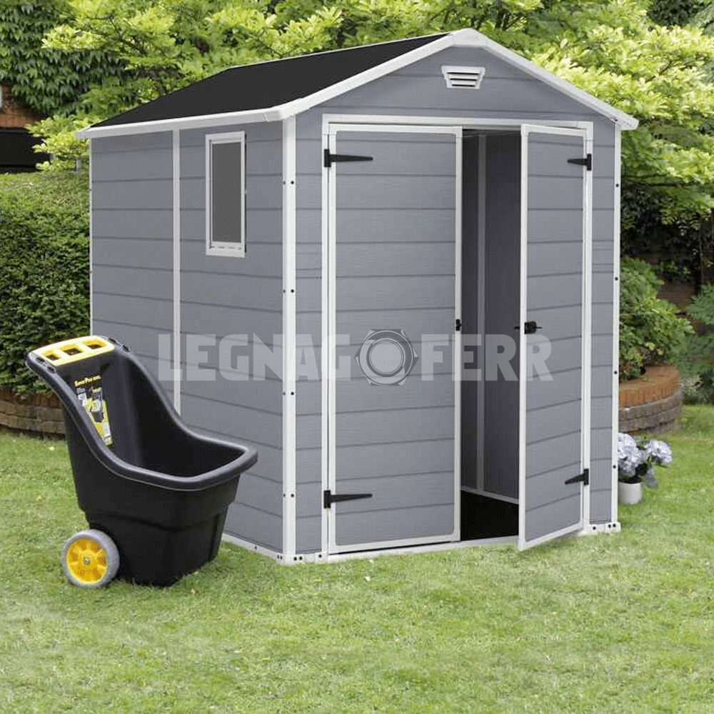 Keter Manor 6x8 Casetta da Giardino Grigio 186x237x227 cm 5 keter manor 6x8 legnagoferr4