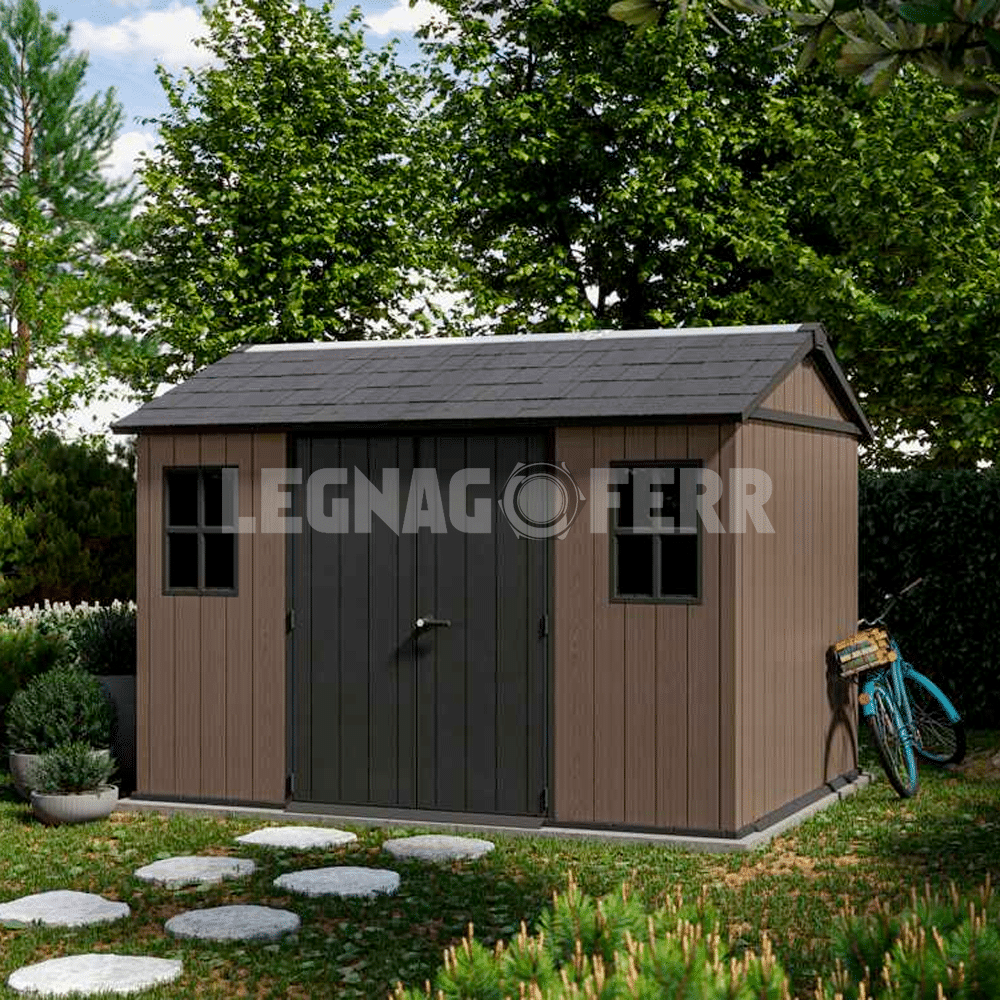 Keter Newton Plus 7511/1175 Casetta da Giardino 230x350x246 cm 5 keter newton plus 7511 legnagoferr2