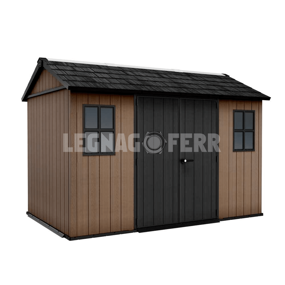 Keter Newton Plus 7511/1175 Casetta da Giardino 230x350x246 cm 8 keter newton plus 7511 legnagoferr6