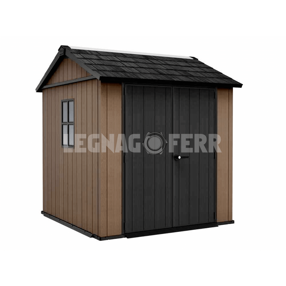 Keter Newton Plus 757/775 Casetta da Giardino 230x223x246 cm 6 keter newton plus 757 legnagoferr5
