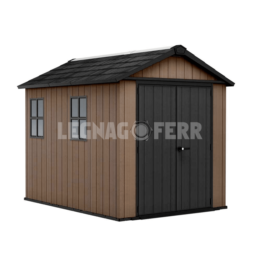 Keter Newton Plus 759/975 Casetta da Giardino 230x287x246 cm 8 keter newton plus 759 975 legnagoferr5