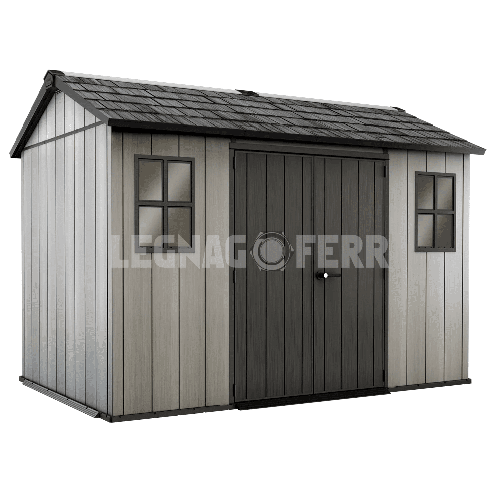 Keter Oakland 1175 Casetta da Giardino 350x229x254 cm 1 keter oakland 1175 legnagoferr