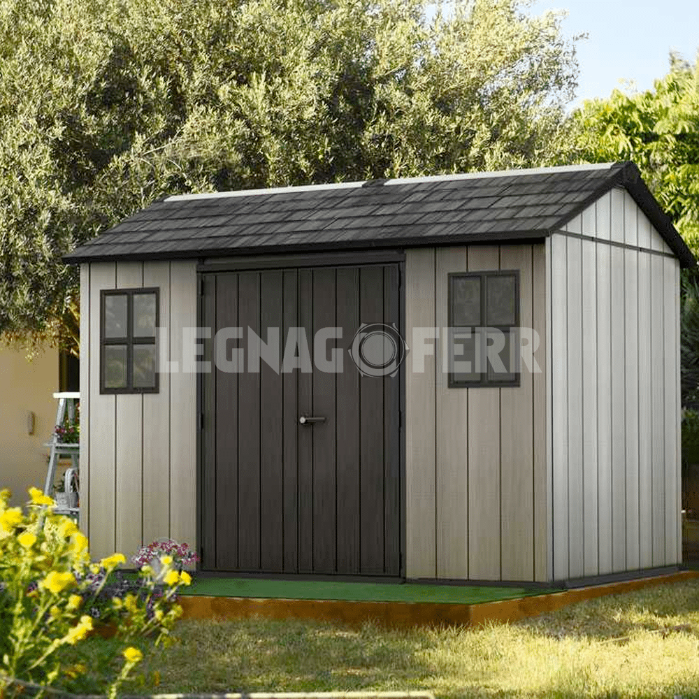 Keter Oakland 1175 Casetta da Giardino 350x229x254 cm 4 keter oakland 1175 legnagoferr2