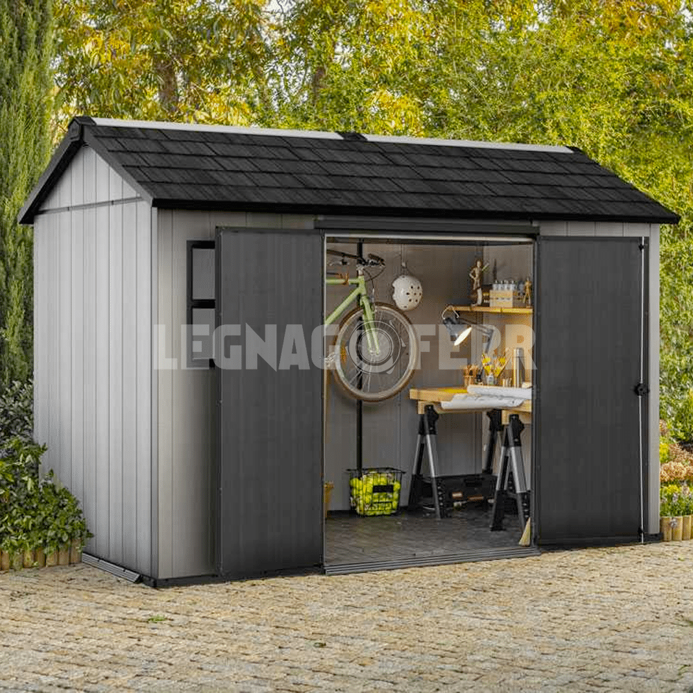 Keter Oakland 1175 Casetta da Giardino 350x229x254 cm 5 keter oakland 1175 legnagoferr3