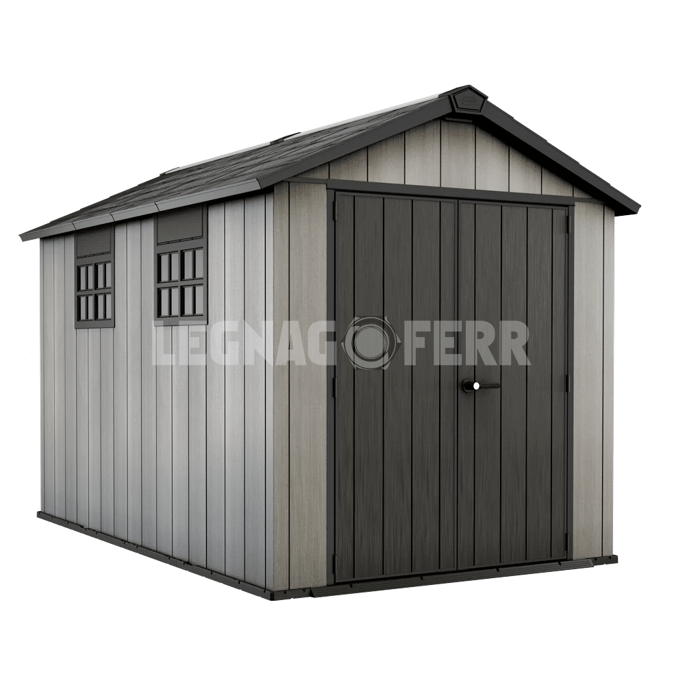 Keter Oakland 7511 Casetta da Giardino 230x350x242 cm 1 keter oakland 7511 legnagoferr