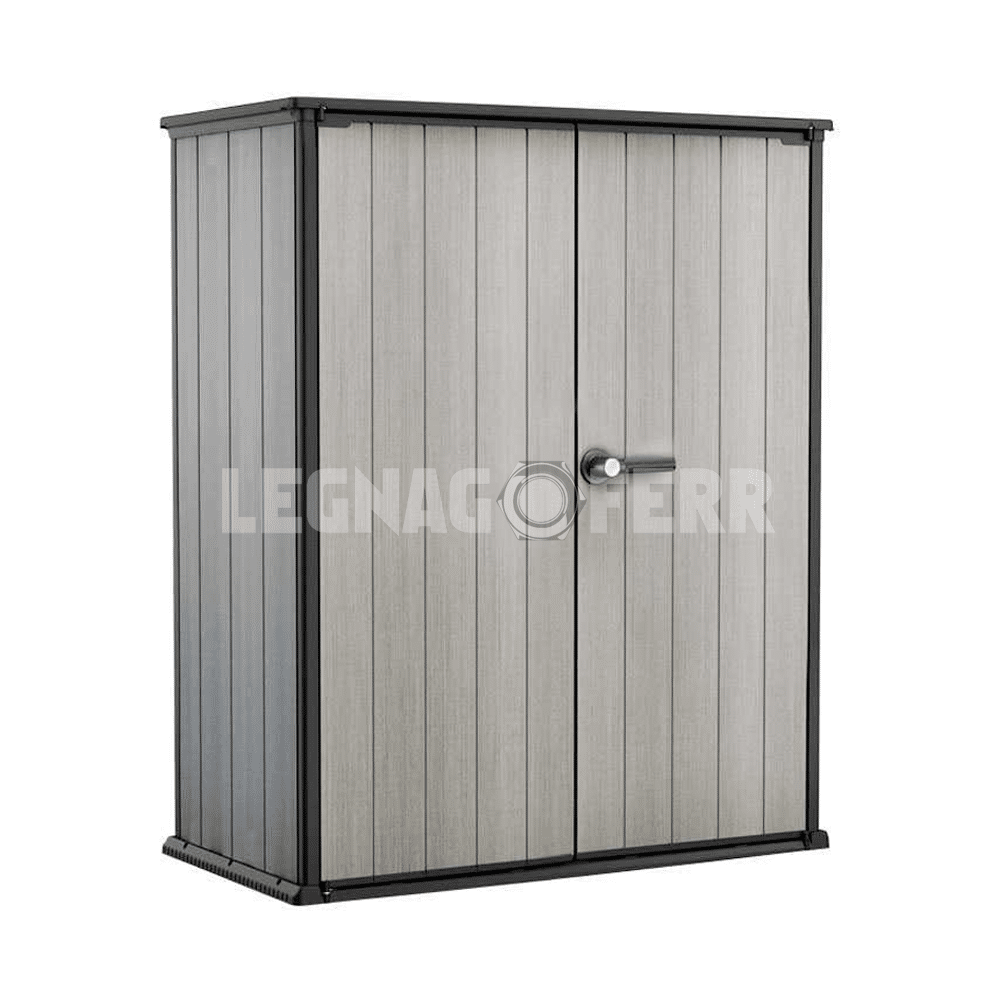 Keter High Store+ Armadio Porta Attrezzi 140x73,6x170,4 cm 1 keter high store+ legnagoferr