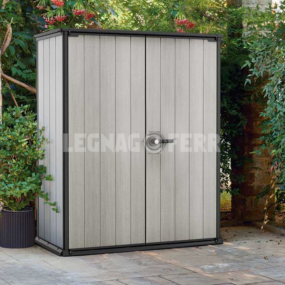 Keter High Store+ Armadio Porta Attrezzi 140x73,6x170,4 cm 4 keter high store+ legnagoferr3