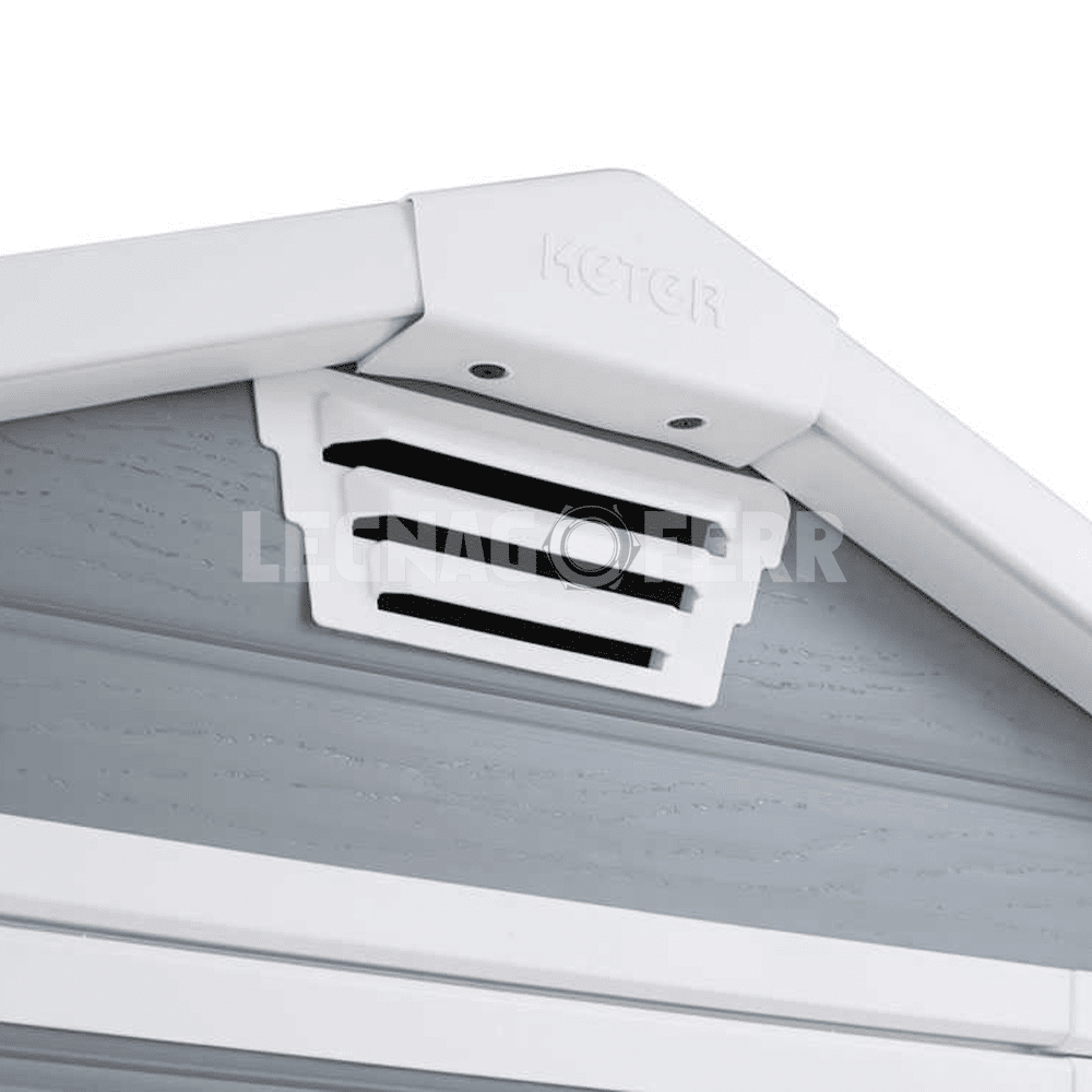 Keter Manor 4x6 Casetta da Giardino Grigio 130x192x198 cm 8 keter manor 4x6 legnagoferr6