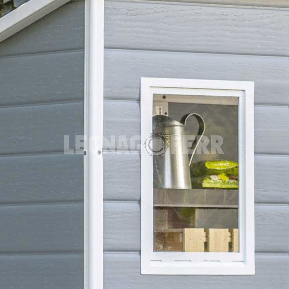 Keter Manor Pent 6x4 Casetta da Giardino Grigio 183,5x111x200,5 cm 6 keter manor pent 6x4 legnagoferr4