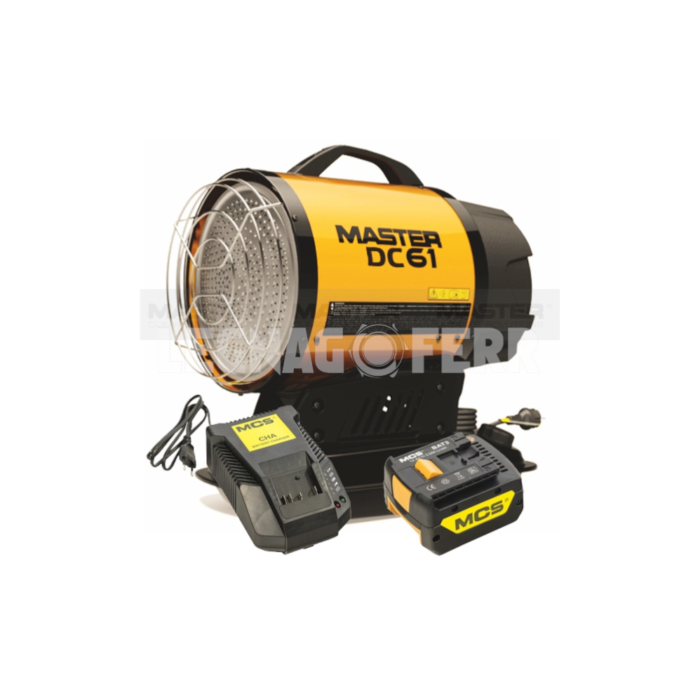 Master DC 61 Riscaldatore a Gasolio ad Infrarossi Ibrido 17 Kw