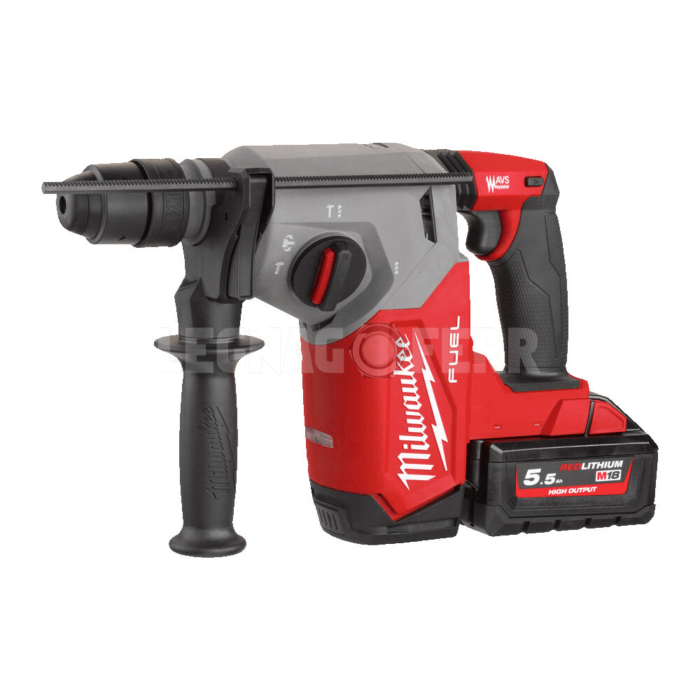 Milwaukee M18 FHX 552X Tassellatore a Batteria M18 Fuel 25 J 2 x 55 Ah legnagoferr 1