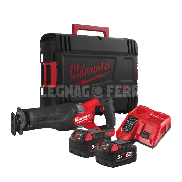 Milwaukee M18 FSZ 502X Sega Diritta a Gattuccio M18 Fuel 2 x 5 Ah legnagoferr