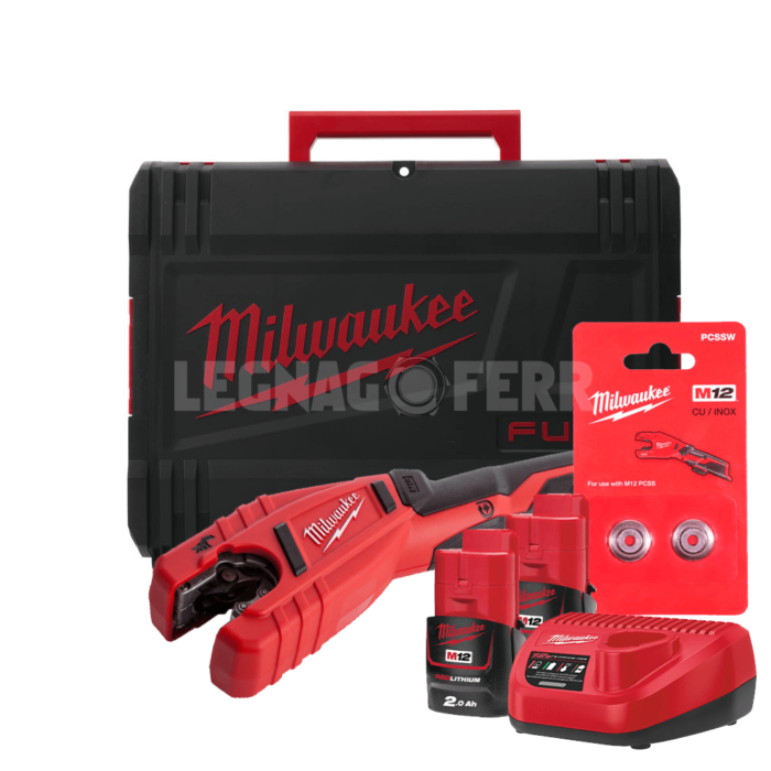 PCSS-202C Milwaukee M12 Tagliatubi per Acciaio Inox Raptor