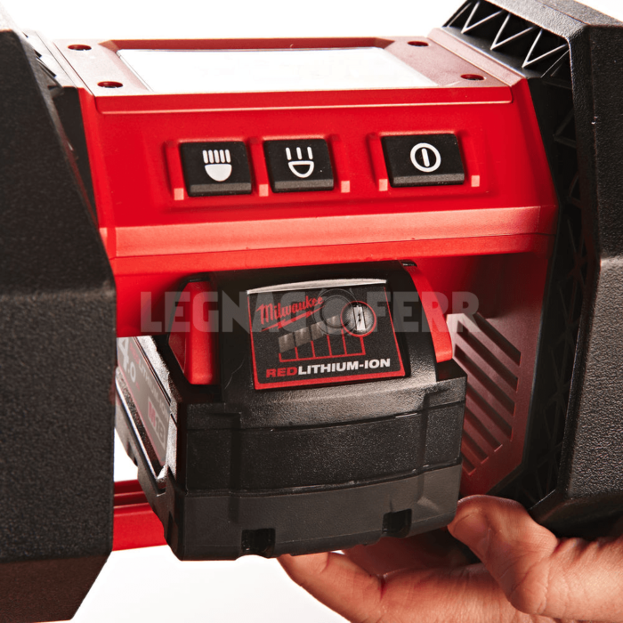 Milwaukee M18 AL-0 Faro LED a Batteria 400 lm 4932430392 - immagine 2