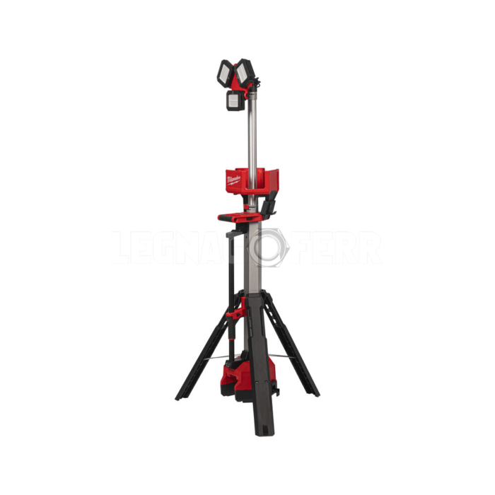 Milwaukee M18 HOSALC 0 Torre Faro Led Multidirezionale con Treppiede 6000 lm 4933478116 legnagoferr 1