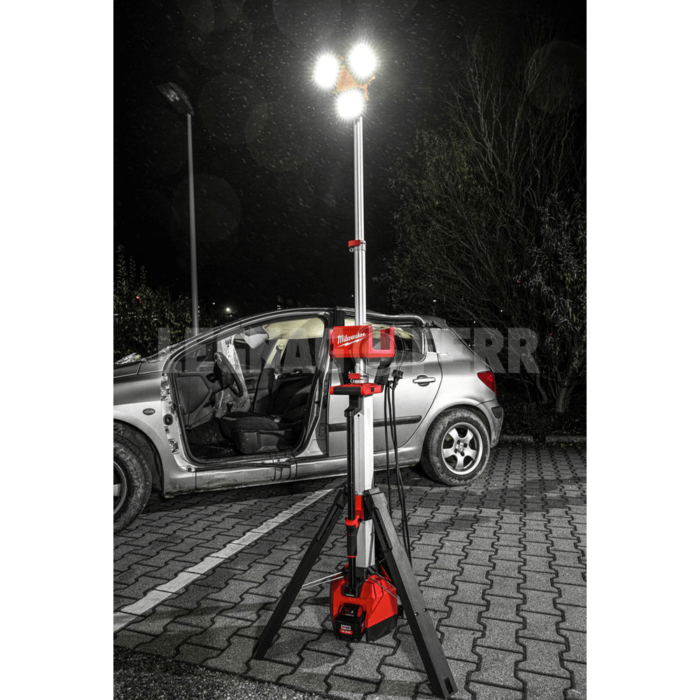Milwaukee M18 HOSALC-0 Torre Faro Led Multidirezionale con Treppiede 6000 lm 4933478116 - immagine 4